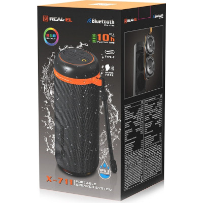 Акустична система REAL-EL X-711 Black (EL121600026) Вінниця - фото 6