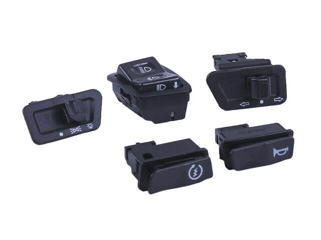 Кнопки на мопед Актив, к-т 5 шт. Мукачево - изображение 1