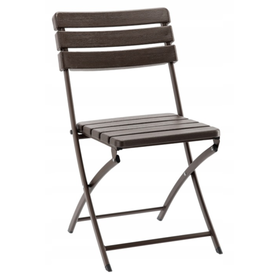 Стілець садовий Chomik MANGO складаний коричневий Київ