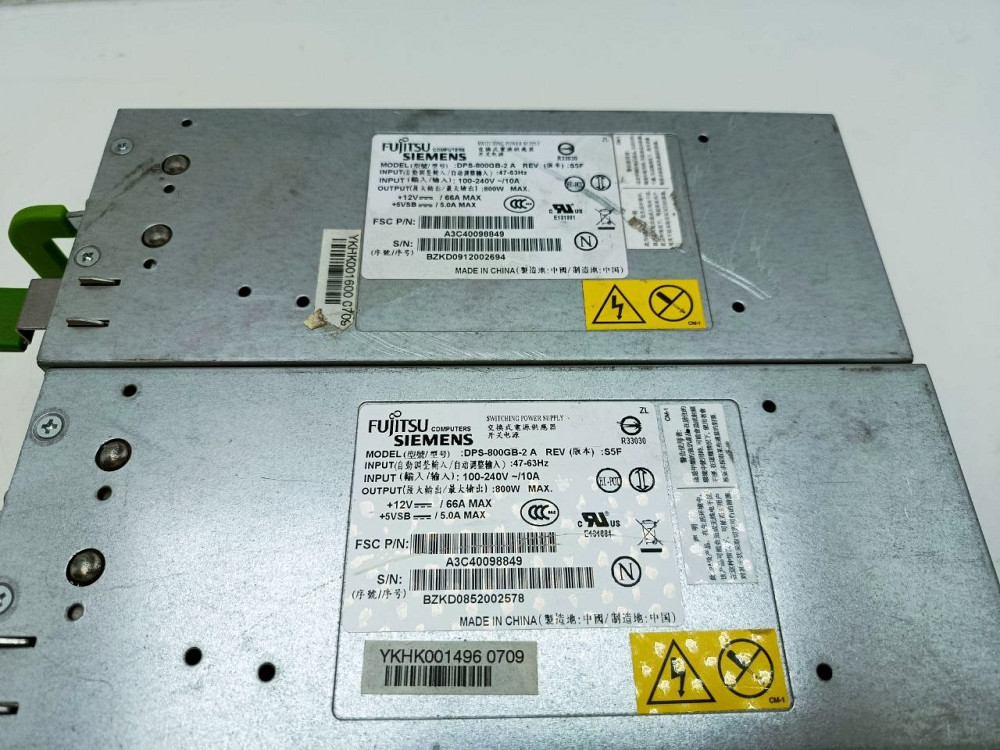 Серверний блок живлення Fujitsu DPS-800GB-2 A 800 Вт ( товар вживаний) Луцк - изображение 1