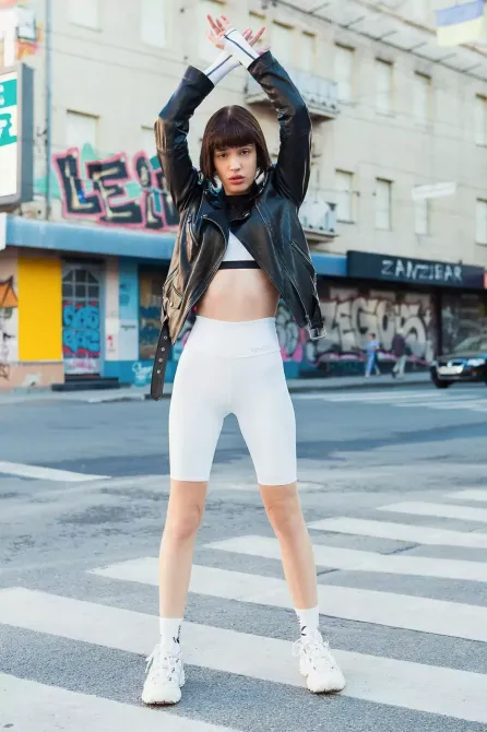 Велосипедки жиночі TotalFit HW13 Белый, S Киев - изображение 5