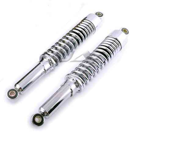 Амортизатори (пара) Delta 360mm, регульовані (хром) EVO-2 Київ