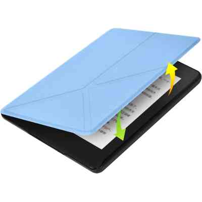 Чохол до електронної книги BeCover Ultra Slim Origami Amazon Kindle Paperwhite 12th Gen. 2024 7&quot; Light Blue (712839) Вінниця