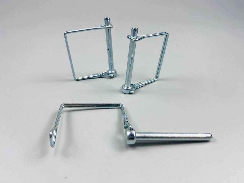 Палець із капелюшком стопорний 6х60 + блокувальний чек прямокутник Мукачево - фото 9