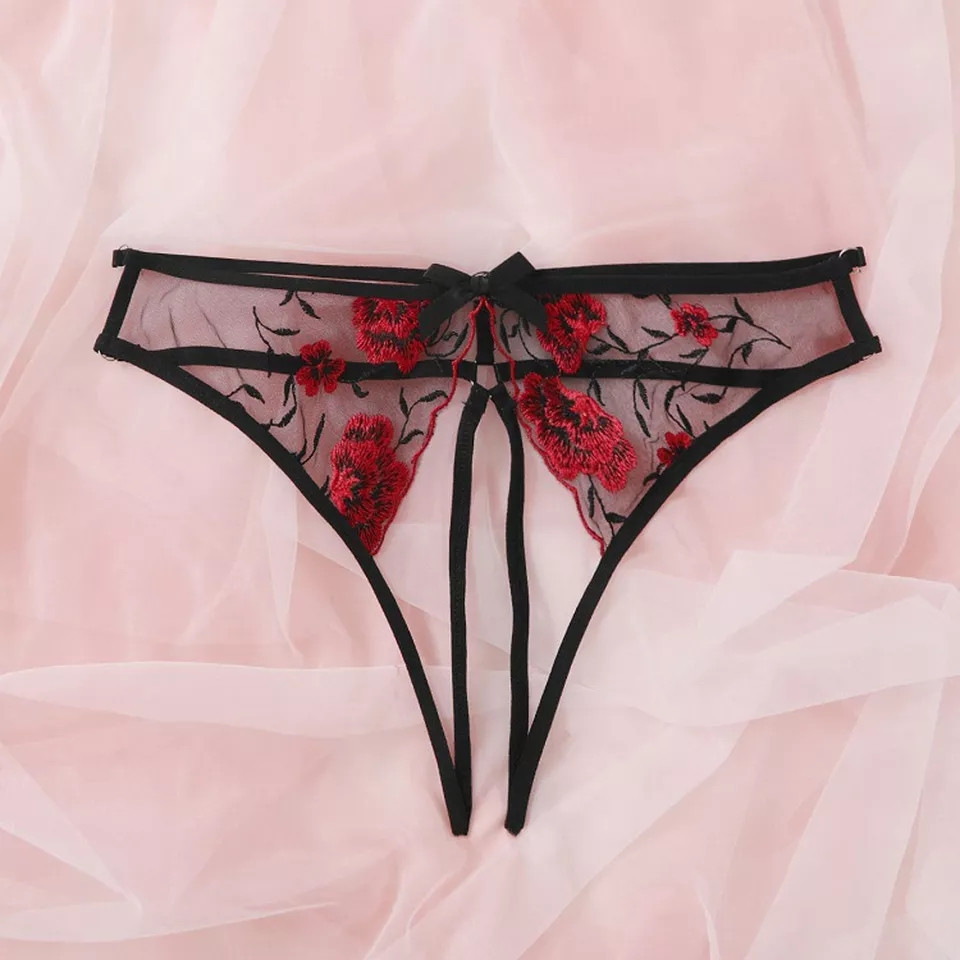 Жіночі трусики з розрізом - розмір універсальний, резинка тягнеться до 92см Київ - фото 2