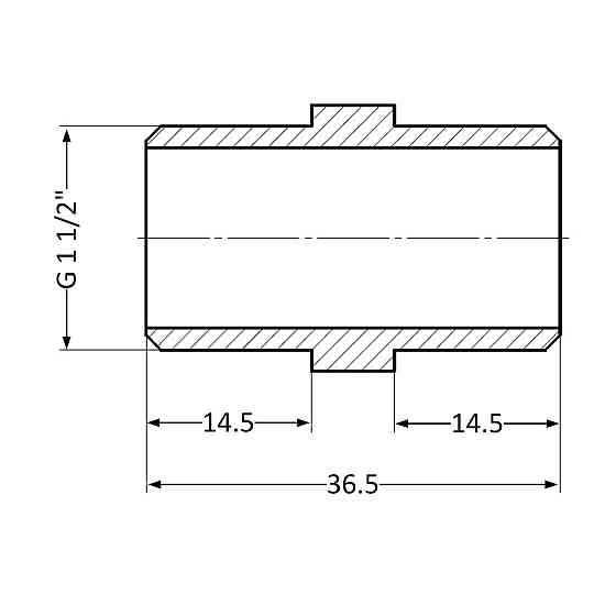Ніпель Thermo Alliance Standart 1 1/2" НР SD4074040 Київ