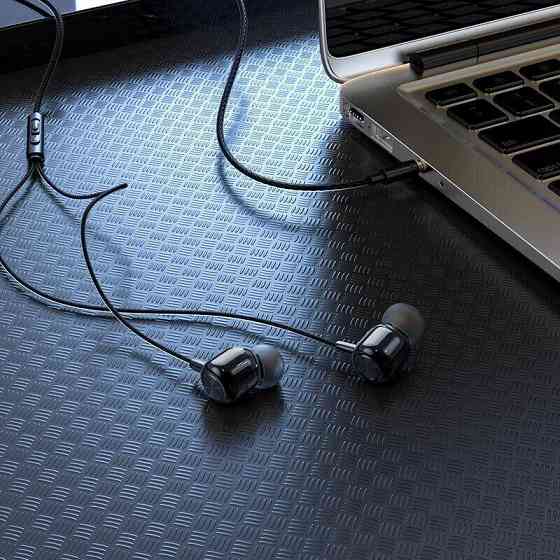 Навушники HOCO M87 з мікрофоном, чорні Київ