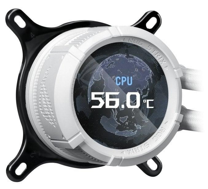 Система водяного охолодження Asus ROG Strix LC III 360 ARGB LCD White (90RC00W2-M0UAY0) ( Білий ) Харьков - изображение 4