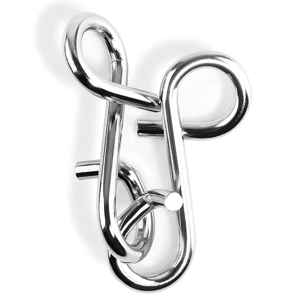 Металлические головоломки Монтессори RESTEQ — набор из 9 штук в коробке для развития логики, моторики и концентрации внимания у Киев - изображение 5