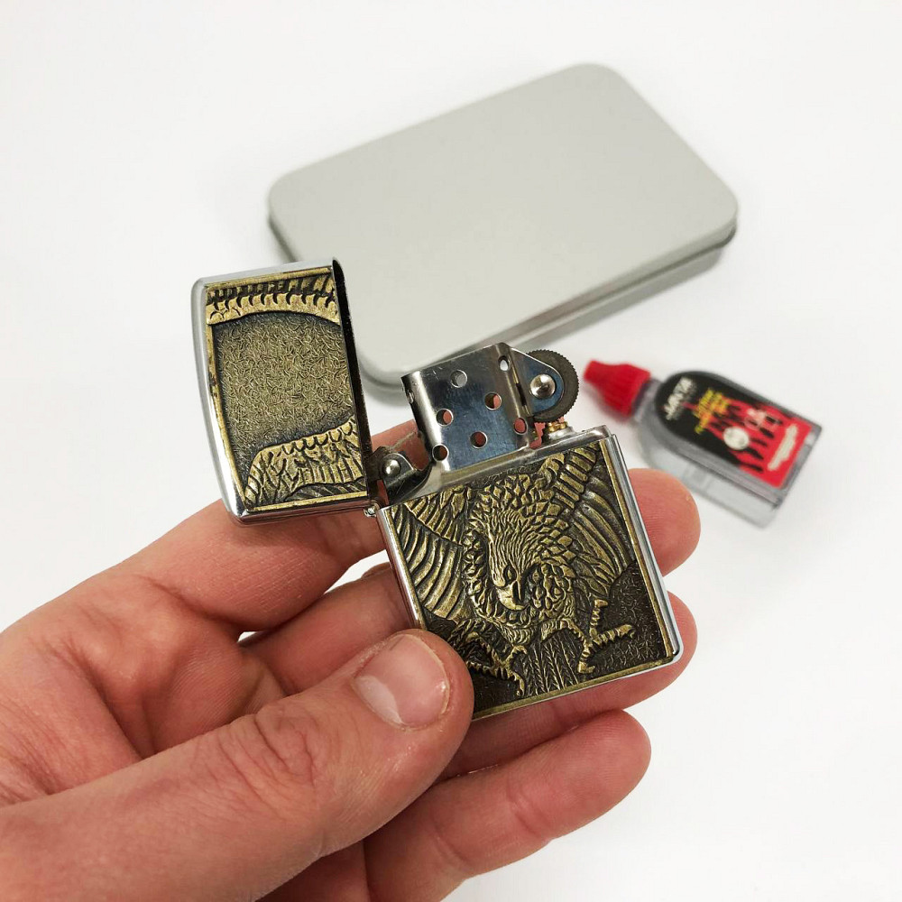 Зажигалка в подарок N9, Зажигалка на день рождения Оригинальная бензиновая HX-36 Львов - изображение 9