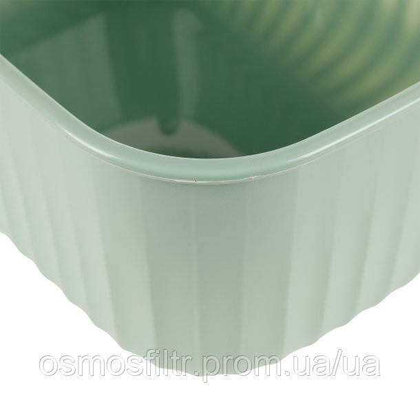 Набор контейнеров для хранения Axentia зеленые 4 шт Пластик с вентиляционным отверстием (135984) Киев - изображение 6