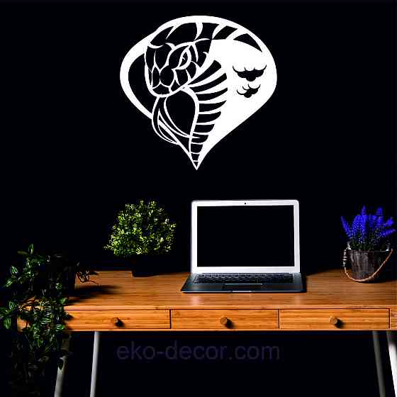 Декоративне настінне Панно «Кора», Декор на стіну 70*70 см, Білий Київ