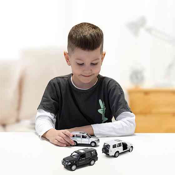 Автомодель - MITSUBISHI PAJERO 4WD TURBO (чорний) Дніпро