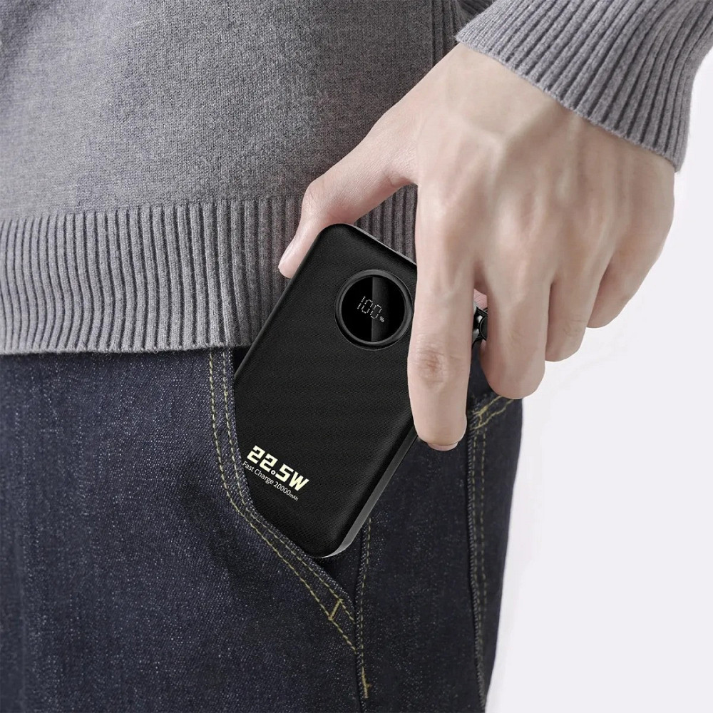 Універсальна мобільна батарея Dudao K14+ 20000 mAh 22.5W Black (6977196680016) ( 25455 ) Харків - фото 6