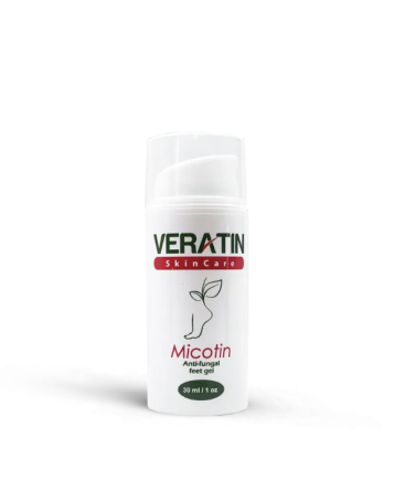Гель протигрибковий для шкіри та нігтів Micotin Anti-fungal feet gel(Мікотин),Flosvita, Veratin Skin Care, 30мл. флакон Харків
