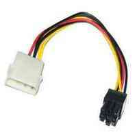 Кабель питания для видеокарт (6pin- PCI-E), длина 15см Полтава