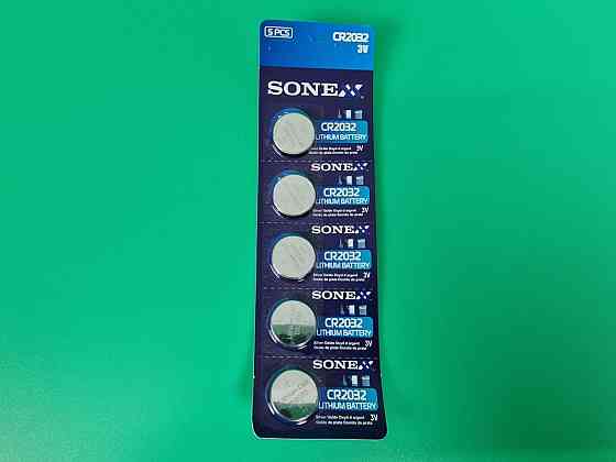 Елемент живлення (батарейка) Таблетки Sone 2032 (А5) (5 шт.) Харків