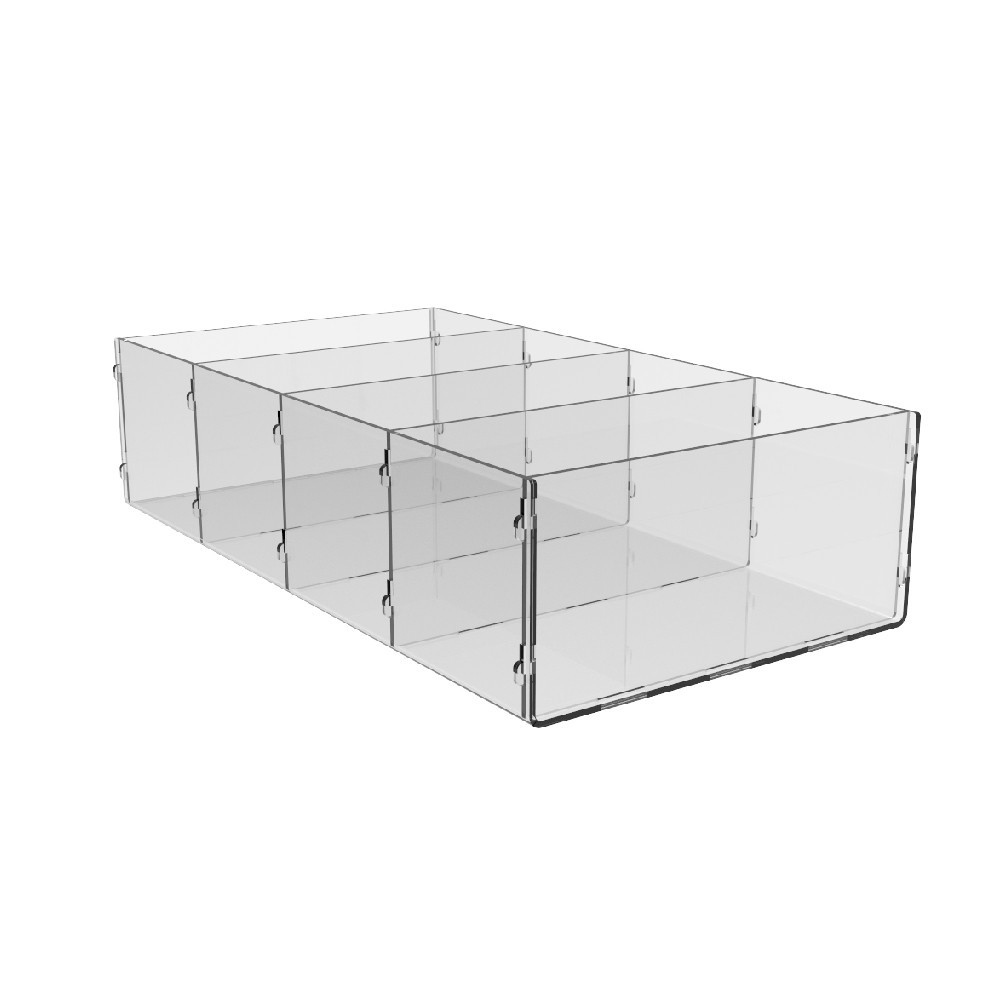 Коробка акриловая EKOSTAR 4 ячейки 415х200х100 Киев - изображение 2