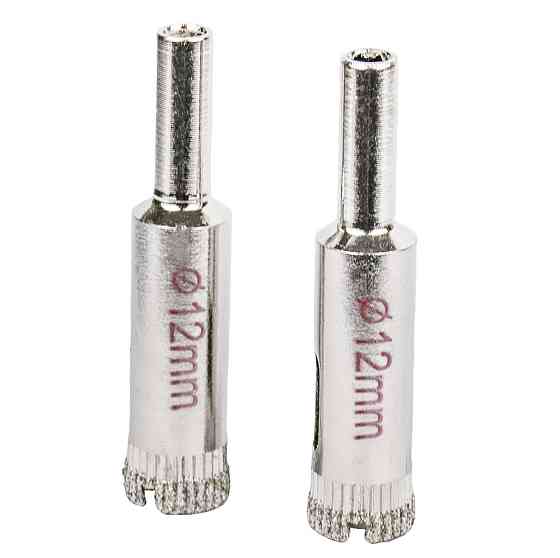 Коронки алмазные по керамике и стеклу Ø12мм (КРАТНО 2шт) SIGMA (1541121) Киев