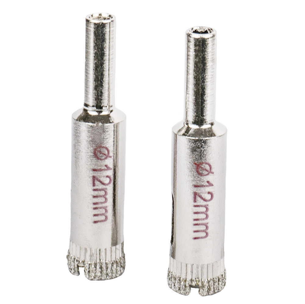 Коронки алмазні кераміки та скла Ø12 мм (КРАТНО 2шт) SIGMA (1541121) Київ - фото 2