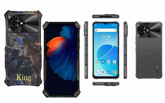 Бампер King для UMIDIGI G9 5G, із посиленим корпусом, колір Граб Київ