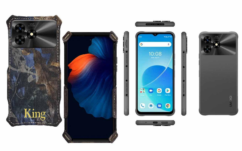 Бампер King для UMIDIGI G9 5G, із посиленим корпусом, колір Граб Київ - фото 1