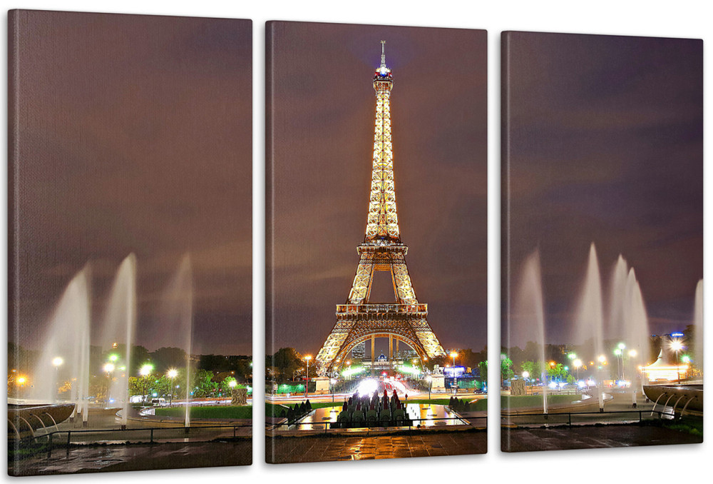 Модульна картина Париж Аrt-173_3А Київ - фото 1