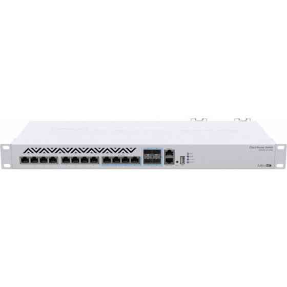 Комутатор Mikrotik CRS312-4C+8XG-RM, 8x10G, 4x10G/SFP+, USB, 1хFE Киев