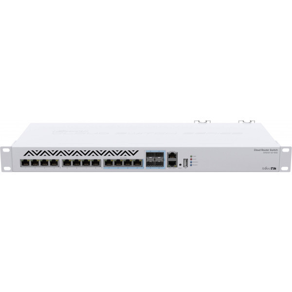 Комутатор Mikrotik CRS312-4C+8XG-RM, 8x10G, 4x10G/SFP+, USB, 1хFE Киев - изображение 1