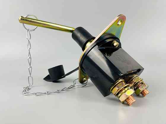 Вимикач маси універсальний, механічний 12/24 В (червона мідь) 150A Мукачево