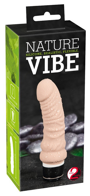 Реалістичний вібратор - Nature Vibe Sex Aura Київ - фото 7