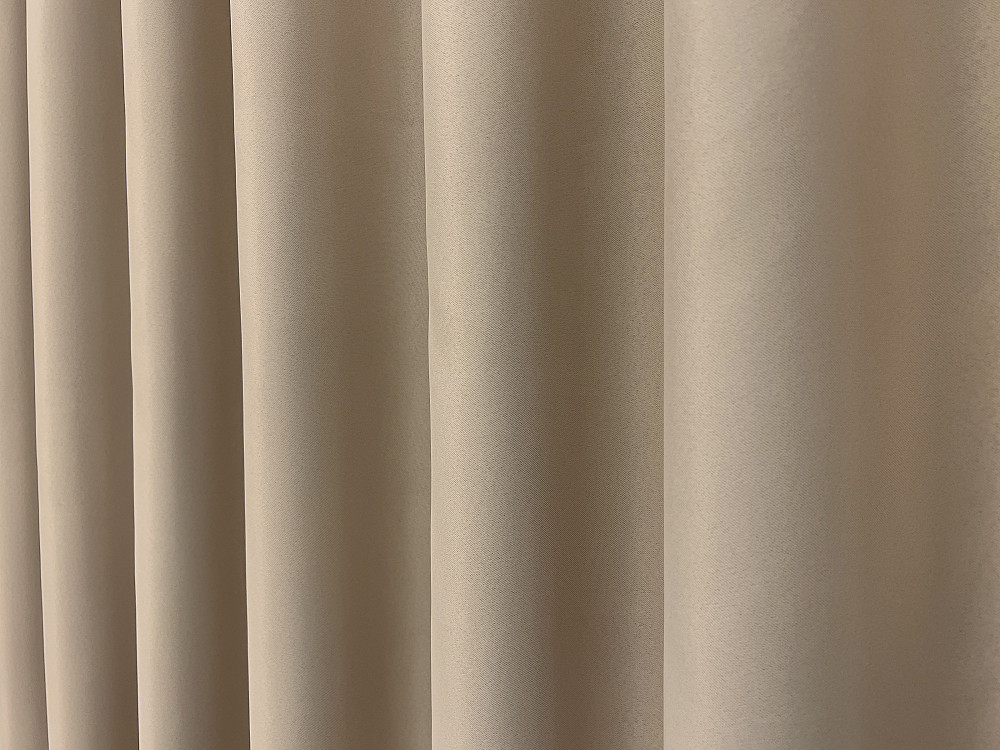Комплект готових штор VR-Textil Bagema Rvs № 2075ш Пісочний 100х270 см 2 шт (31-0092) Київ - фото 8