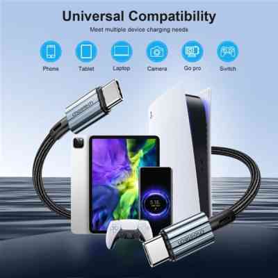 Дата кабель USB-C to USB-C 1.8m USB 2.0 60W Choetech (XCC-1014-BK) Вінниця