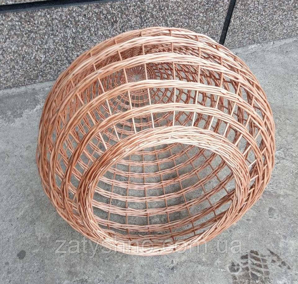 Люстра плетеная шар из лозы Киев - изображение 3