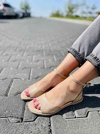 Tamei Босоніжки жіночі Tamei 0570-8-1 карамель (літо, шкіра натуральна) (5263) Коломия