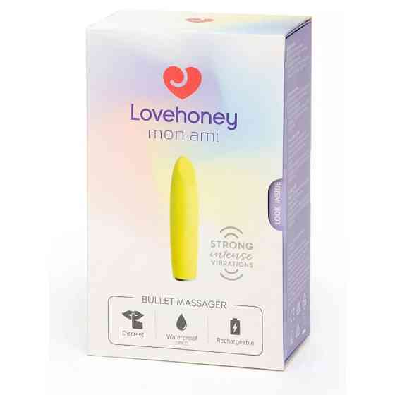 Вибропуля Lovehoney Mon Ami Bullet, желтая Sex Aura Киев
