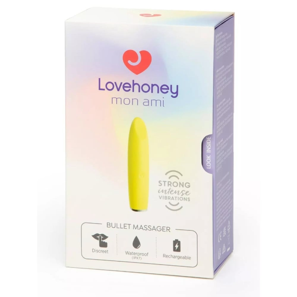 Вибропуля Lovehoney Mon Ami Bullet, желтая Sex Aura Киев - изображение 4