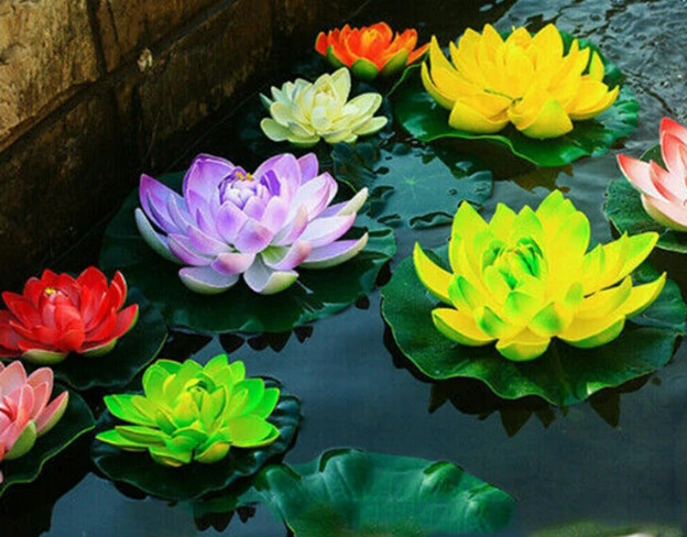 ШтучнІ декоративні лілії для ставка 5 шт. + 5 шт. Київ - фото 1