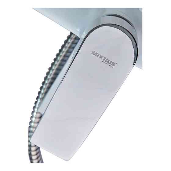 Смеситель для ванной Mixxus Magnum 009 (Euro) White-Chrome (MI6203) Киев