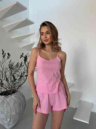 Женская повседневная домашняя дышащая пижама высококачественная, дорога, 100% хлопок 44/46 Одесса