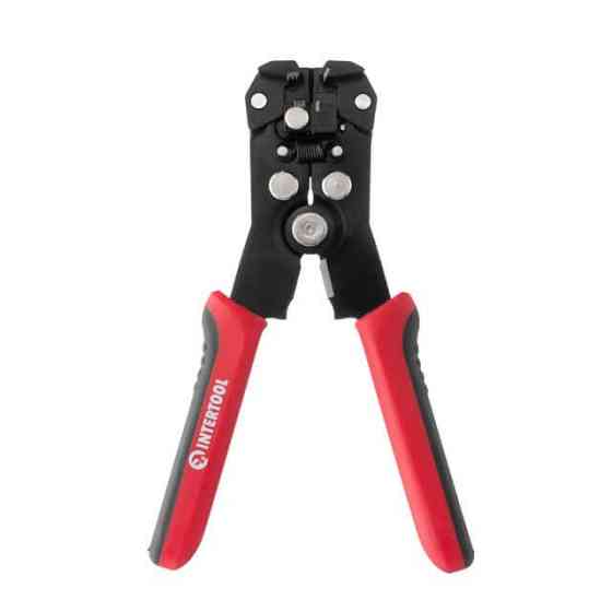 Съемник изоляции, автоматический, 0.2-6 мм2, Cr12MoV, 150 мм, STORM INTERTOOL HT-7022 Киев