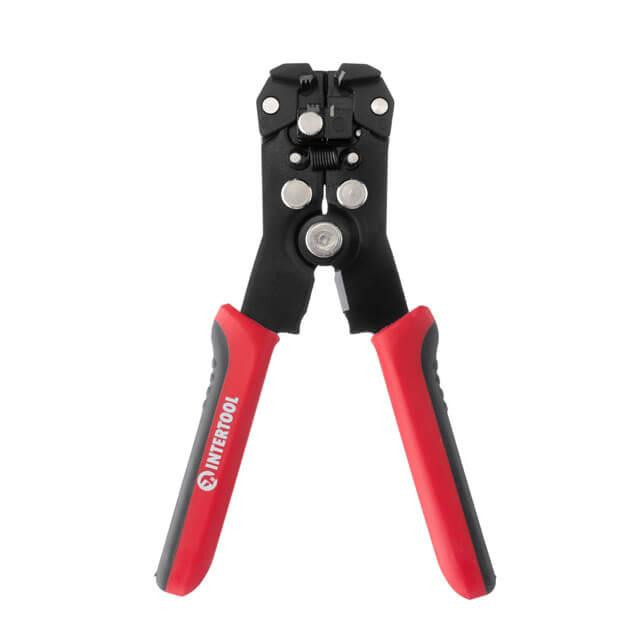 Съемник изоляции, автоматический, 0.2-6 мм2, Cr12MoV, 150 мм, STORM INTERTOOL HT-7022 Киев - изображение 3