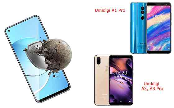 Захисне скло DefenzoGlass для Umidigi A1 Pro, A3, A3 Pro – подвійна міцність Київ