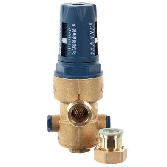 Редуктор тиску Roho R1202-075 - 3/4"НН, PN25 (1-6 бар) мембранний (RO0146) Київ