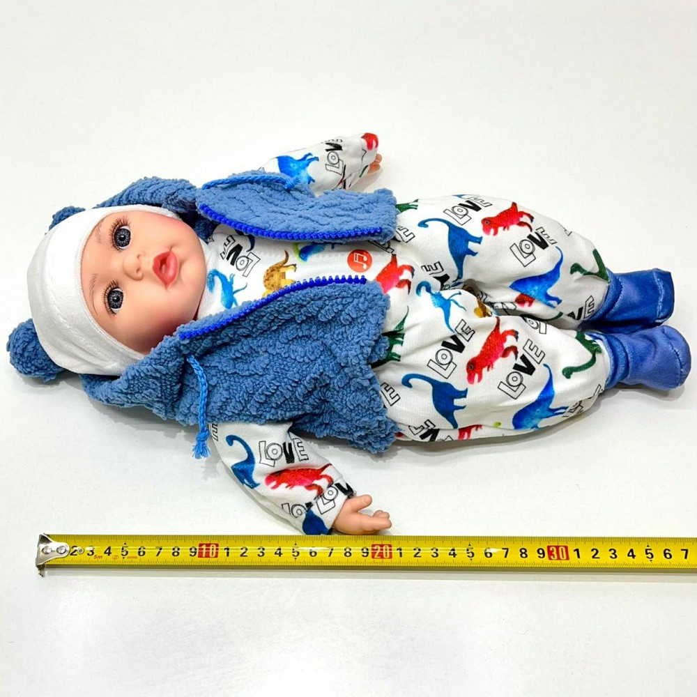 Кукла-пупс м'яконабивна зі звуковими ефектами 3 казки укр мова 39см Вид 1 (M 5921 І UA) Чернигов - изображение 5