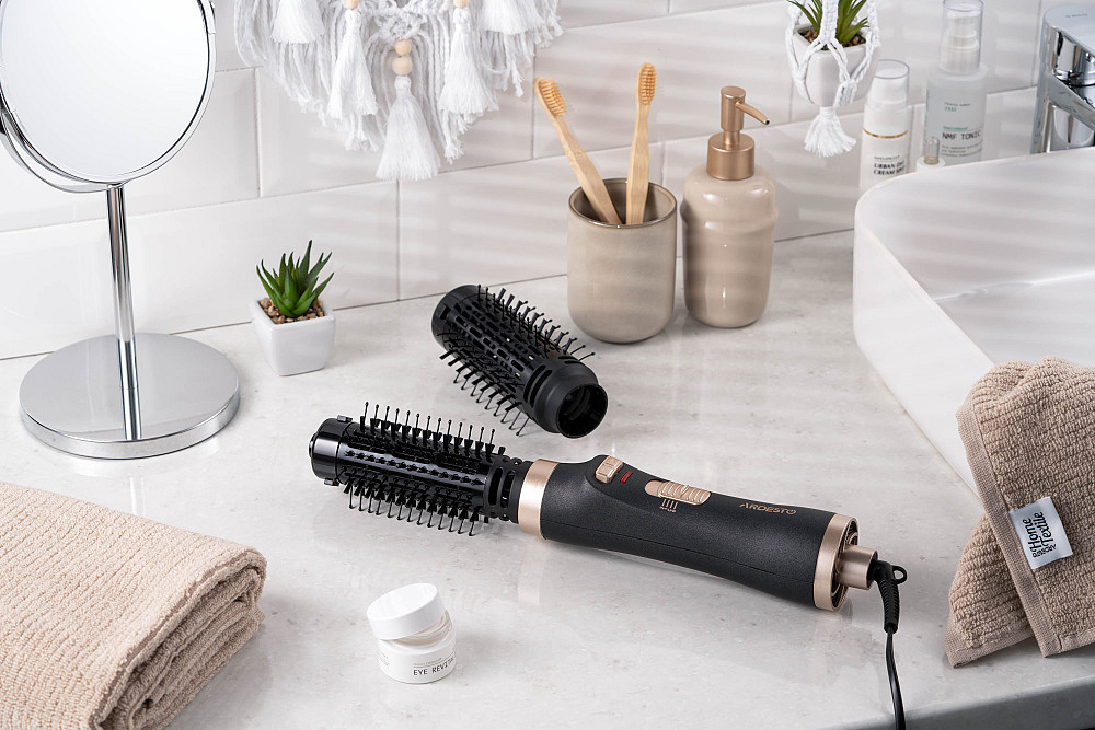 Фен-щітка ARDESTO Gemini, 1000Вт, 2 режими, чорний Київ - фото 3