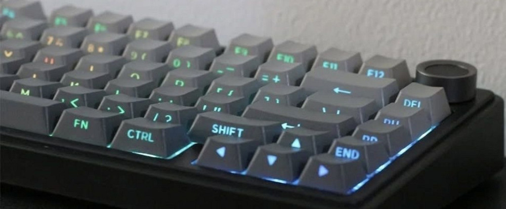 Клавиатура AULA F75 Pro Reef Black side-printer / LEOBOG Reaper. Киев - изображение 4