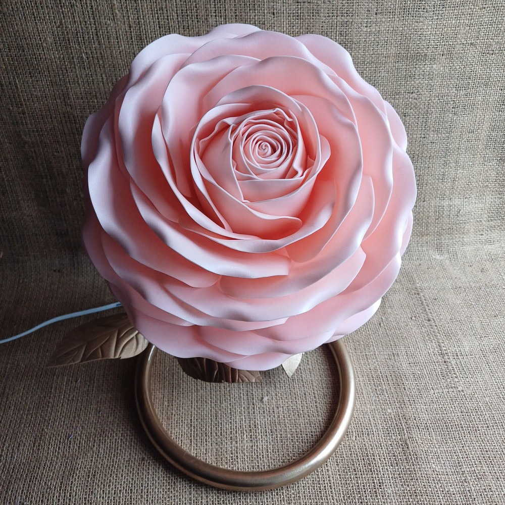 Світильник-нічник "Пудрова троянда Дніпро - фото 4