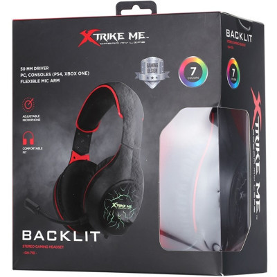 Наушники Xtrike ME GH-710 Rainbow Black (GH-710) Винница - изображение 5