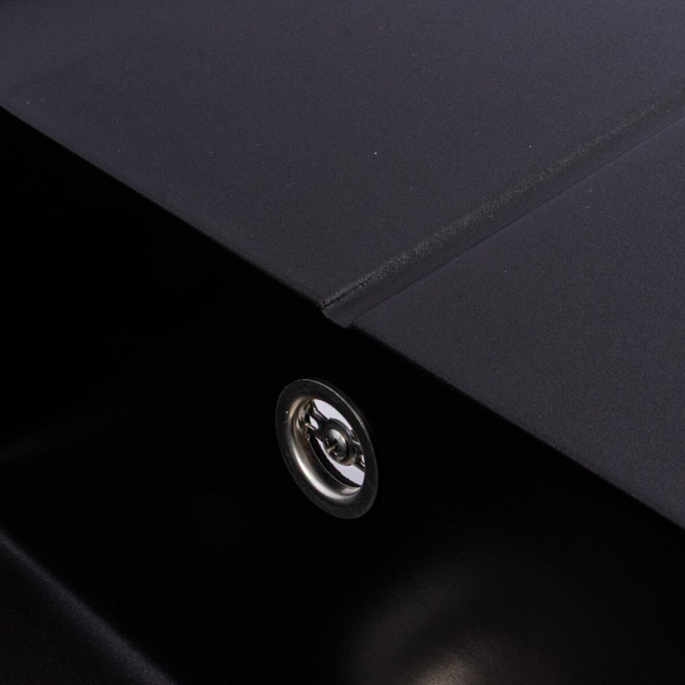 Гранітна мийка VALESO MAGNUM 7950 матова Чорна Коломыя - изображение 6